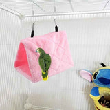 1 Piece Plush Parrot Hammock Winter Warm Bed Pink In Australia - Darrahopens