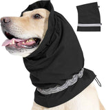 Dog Winter Earmuffs Calming Waterproof Snowproof Black, Size S, 30-44 cm In Australia - Darrahopens
