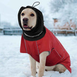 Dog Winter Earmuffs Calming Waterproof Snowproof Black, Size S, 30-44 cm In Australia - Darrahopens