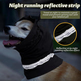 Dog Winter Earmuffs Calming Waterproof Snowproof Black, Size S, 30-44 cm