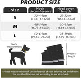 Dog Winter Earmuffs Calming Waterproof Snowproof Black, Size S, 40-54 cm In Australia - Darrahopens