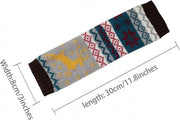 1 Pair Knitted Fingerless Arm Warmers Brown for Women In Australia - Darrahopens