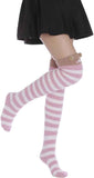 1 Pair Womens Fuzzy Fleece Knee Socks Plush House Socks Pink In Australia - Darrahopens