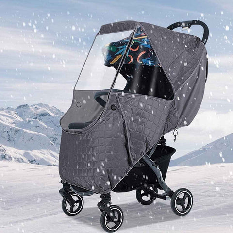 Universal Stroller Rain and Winter Cover Waterproof Snowproof In Australia - Darrahopens