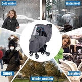 Universal Stroller Rain and Winter Cover Waterproof Snowproof In Australia - Darrahopens