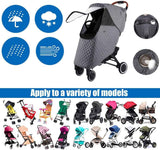 Universal Stroller Rain and Winter Cover Waterproof Snowproof In Australia - Darrahopens