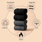 2 Pair Over the Knee Leg Warmers Knitted Long Socks Black Gray In Australia - Darrahopens