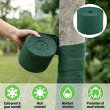 2 Piece Double Layer Tree Trunk Protectors Winter Proof Green, 12 x 2000 cm In Australia - Darrahopens