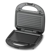 RAF R.214 Multi-functional Breakfast Maker 750W Double Sided Grill, 3 Interchangeable Plates for Sandwich/Waffle/Steak, Non-Stick Coating Wide Voltage 110-220V Household Electric Press Grill