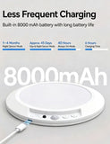 Wireless Rechargeable Motion Sensor LED Ceiling Light, 8000mAh Dimmable 3 Color Temp, Magnetic Drill-Free Mount Remote Lamp for Hall Kitchen Closet Garage