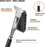 2-Pack Stainless Steel Grill Brush with Scraper Compatible with Weber In Australia - Darrahopens