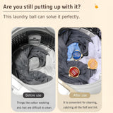 3-Pack Reusable Pet Hair Remover Balls for Cat Hair and Lint