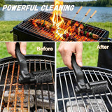 Electric Grill Brush Rechargeable 3-Speed with 180 Degree Adjustable Stainless Steel Head In Australia - Darrahopens