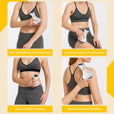 Electric Lymphatic Massager for Deep Cellulite and Body Massage with Display