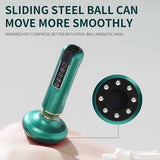 Anti Cellulite Massage Cupping Massager 12 Levels for Belly and Thighs White