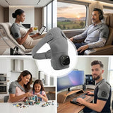 Shoulder Massager with Shiatsu Heat 3 Levels Compression and Vibration for Neck Legs and Shoulders