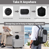 Travel Neck Pillow U-Shaped Memory Cotton for Airplane Sleep and Neck Support Gray