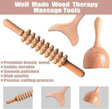 3-in-1 Wood Therapy Massage Tool Kit for Maderoterapia and Lymphatic Drainage In Australia - Darrahopens