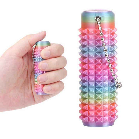 Spiky Fidget Keychain for Anxiety Relief and Finger Pressure Massage In Australia - Darrahopens