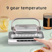 50W Cup Warmer with 9 Temperature Settings for Home and Office EU Plug In Australia - Darrahopens