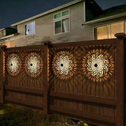 1-Piece Solar Garden Wall Light for Fence and Patio Warm White In Australia - Darrahopens