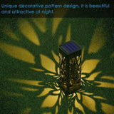 6-Pack Solar Garden Lights Waterproof Warm White LED Outdoor Lights Black Shell In Australia - Darrahopens