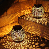 2-Pack Hanging Solar Garden Lights IP65 Waterproof Warm White for Patio and Yard In Australia - Darrahopens