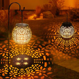 2-Pack Hanging Solar Garden Lights IP65 Waterproof Warm White for Patio and Yard In Australia - Darrahopens