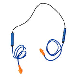 Bluetooth Hearing Protection Earbuds, Noise Cancelling Silicone Earplug Headset for Work, Blue In Australia - Darrahopens