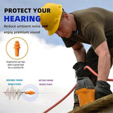 Bluetooth Hearing Protection Earbuds, Noise Cancelling Silicone Earplug Headset for Work, Blue In Australia - Darrahopens