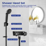 RV Shower Faucet Set, 4 Inch Black Mixer Valve with Handheld Showerhead and Hose for Camper Trailer In Australia - Darrahopens