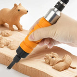 Electric Wood Carving Chisel Set, High Speed Power Chisel with 5 Knives for DIY Woodworking In Australia - Darrahopens
