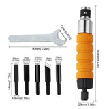 Electric Wood Carving Chisel Set, High Speed Power Chisel with 5 Knives for DIY Woodworking In Australia - Darrahopens