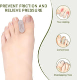 16 Pack Gel Toe Separators, Soft Silicone Toe Spacers for Daily Foot Care, Transparent In Australia - Darrahopens