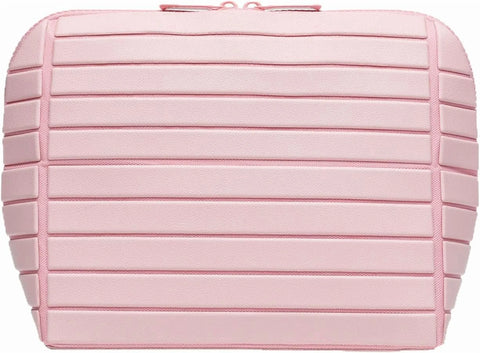 Travel Makeup Bag, Foldable Waterproof Toiletry Organizer for Skincare Cosmetics, Pink 7.8 In In Australia - Darrahopens