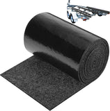 Boat Trailer Bunk Carpet Roll, Felt Marine Padding with Anti Slip PE Backing, Black 20 Ft x 8 In In Australia - Darrahopens
