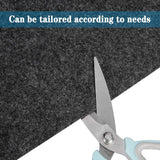 Boat Trailer Bunk Carpet Roll, Felt Marine Padding with Anti Slip PE Backing, Black 20 Ft x 8 In In Australia - Darrahopens