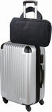 Ostomy Travel Bag Organizer, Waterproof 4 Compartment Hanging Pouch for Colostomy Supplies, Black
