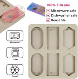 2 Pcs Silicone Resin Molds, 12 Cavity Non Stick Casting Molds with Holes for Keychains Jewelry In Australia - Darrahopens