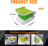 2 Pcs Car Seat Belt Cleaning Brushes, Double Sided U Shaped Cleaner Tools for Interior Detail, Green In Australia - Darrahopens