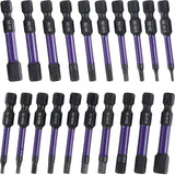 20 Pcs Impact Hex Drill Bit Set, S2 Steel Magnetic SAE Metric Bits for Drivers, 1/4 Inch Shank In Australia - Darrahopens
