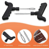 32 Pcs Tire Plug Repair Kit, T Handle Tools and Rubber Strings for Tubeless Tires Cars Trucks In Australia - Darrahopens