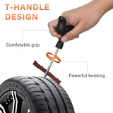 32 Pcs Tire Plug Repair Kit, T Handle Tools and Rubber Strings for Tubeless Tires Cars Trucks In Australia - Darrahopens