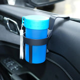 6 Pcs Car Window Cup Holders, Portable Hanging Drink Mounts for Truck RV Car Doors, Black