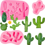 3 Pcs Cactus Silicone Fondant Molds, Food Grade Non Stick Molds for Cake Chocolate Candy In Australia - Darrahopens