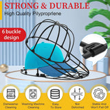 Hat Washer Cage, Heavy Duty Baseball Cap Cleaner and Shaper for Washing Machine, Black In Australia - Darrahopens