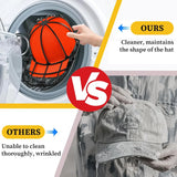 Hat Washer Cage, Heavy Duty Baseball Cap Cleaner and Shaper for Washing Machine, Black In Australia - Darrahopens