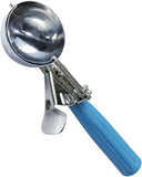 Ice Cream Cookie Dough Scoop, 304 Stainless Steel Trigger Scoop with ABS Handle, Blue 2.48 In In Australia - Darrahopens
