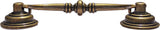 10 Pack Drop Bail Drawer Pull Handles, Shabby Chic Zinc Alloy Cabinet Hardware, Antique Bronze