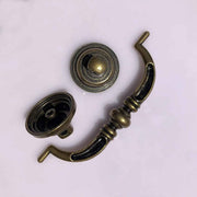 10 Pack Drop Bail Drawer Pull Handles, Shabby Chic Zinc Alloy Cabinet Hardware, Antique Bronze In Australia - Darrahopens